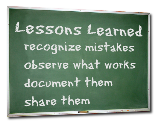 Lessons Learned