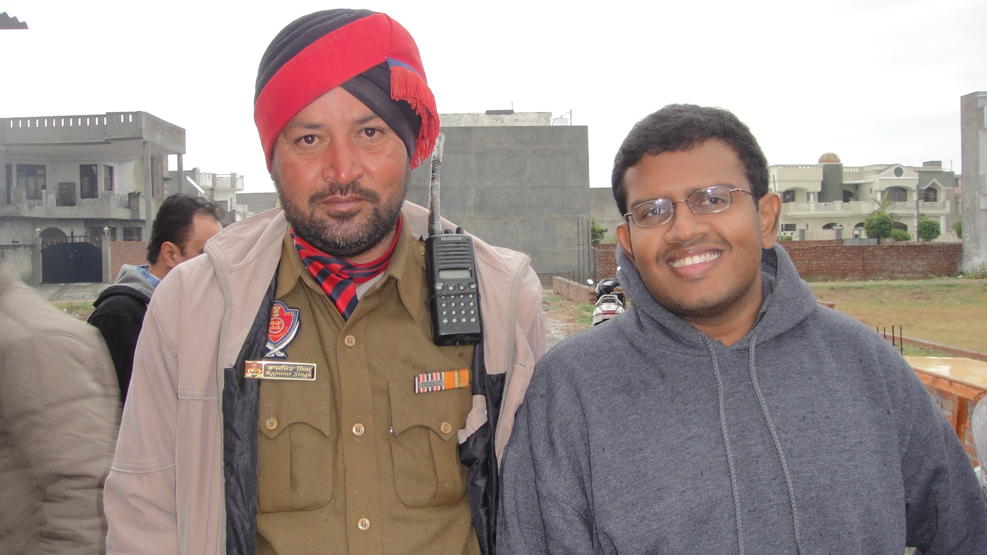 Nayana Somaratna With the PUNJAB Police!!