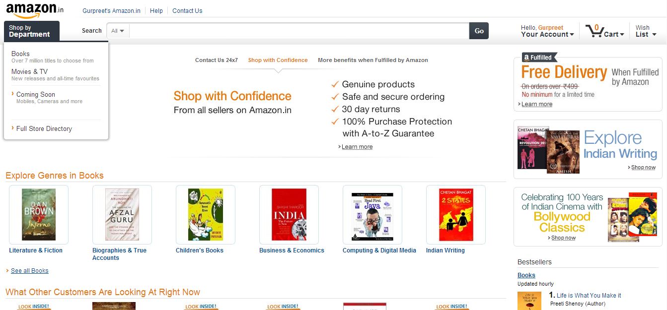 Amazon india