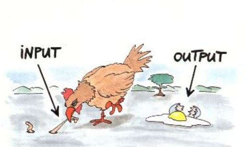 Input Output.
