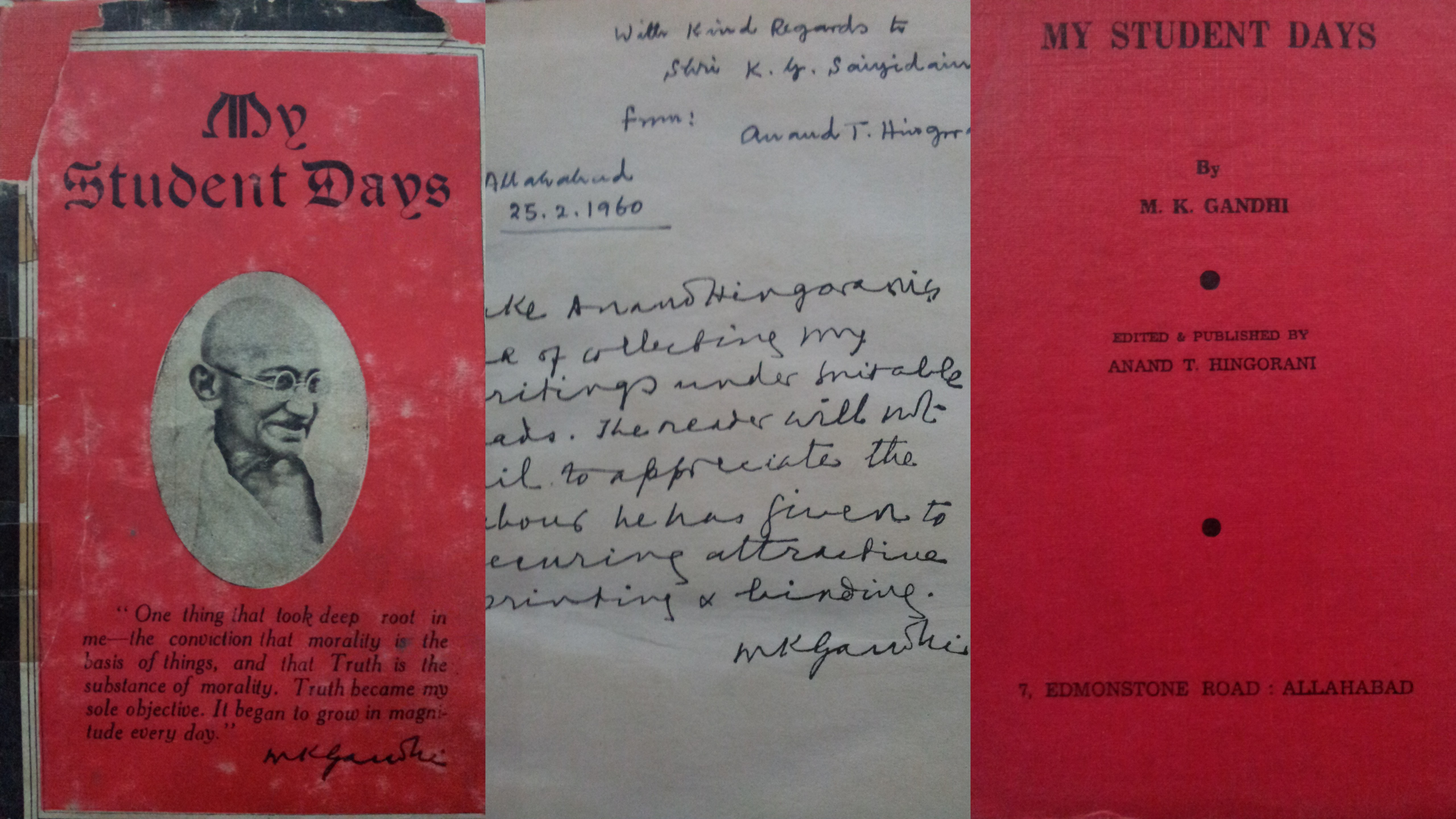 My Student Days Book